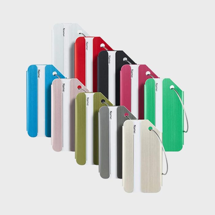 Travelambo Stainless Steel Luggage Tags