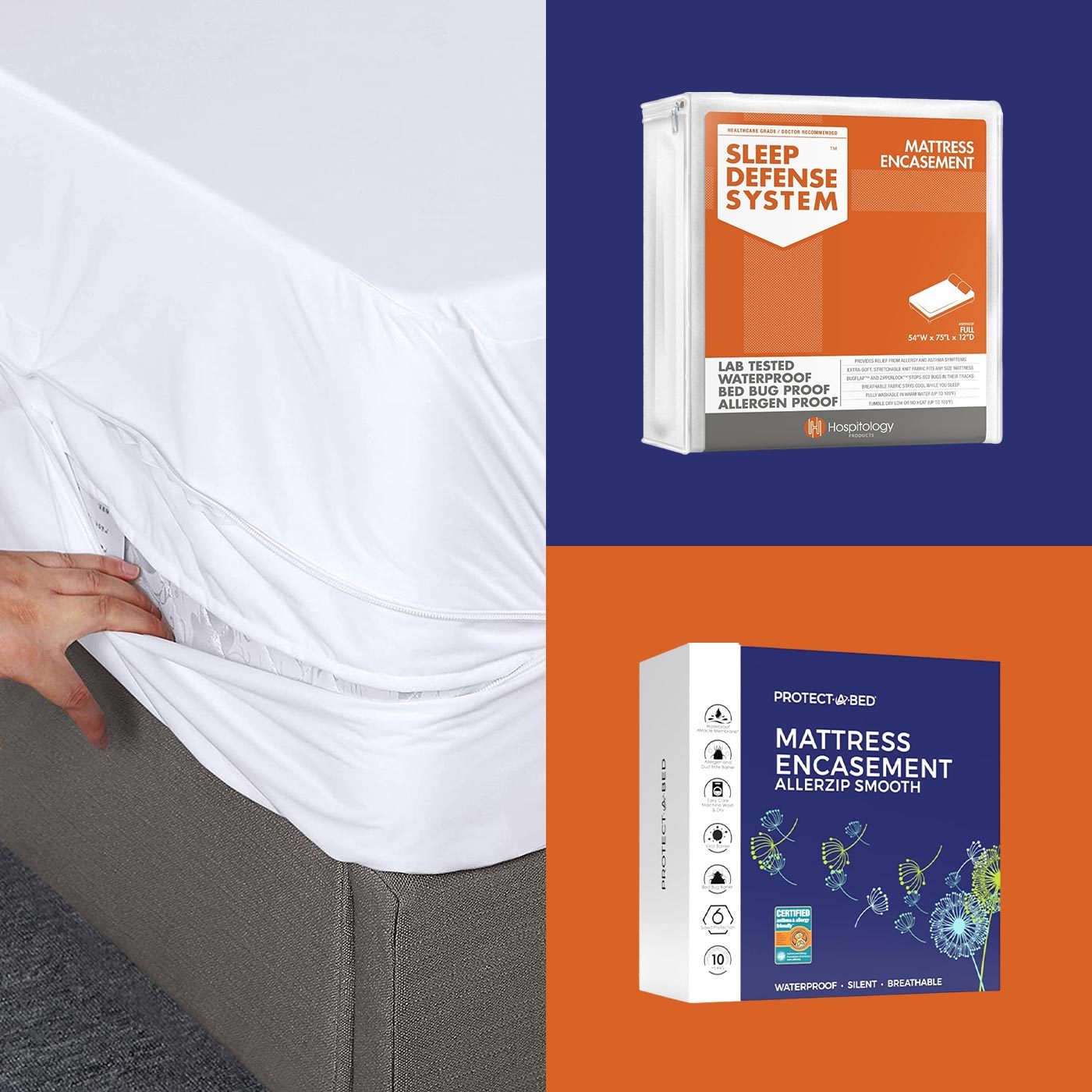 Lab-Tested Bed Bug Proof Mattress Encasement by Slumberfy | Bamboo