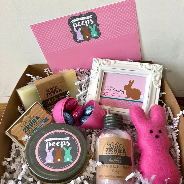Best For The Tweens And Teens Rustic Zebra Boutique Happy Easter Peeps Gift Box