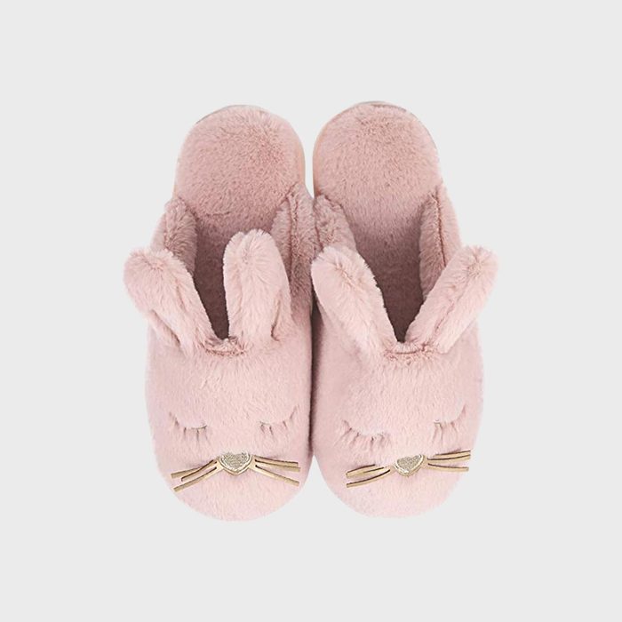 Caramella Fuzzy Bunny Slippers