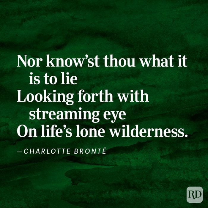 “On the Death of Emily Jane Brontë” by Charlotte Brontë