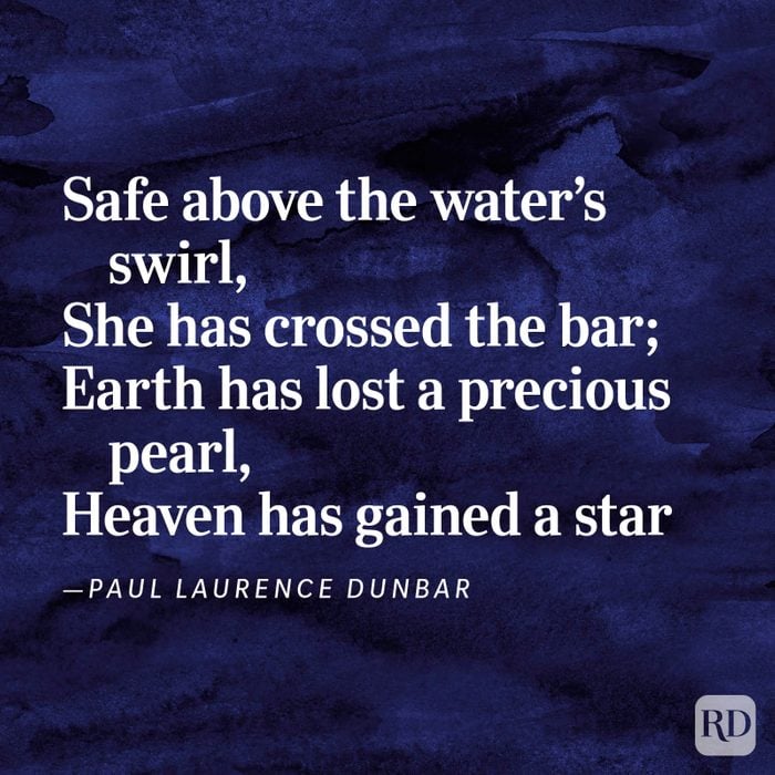 “Dirge” by Paul Laurence Dunbar