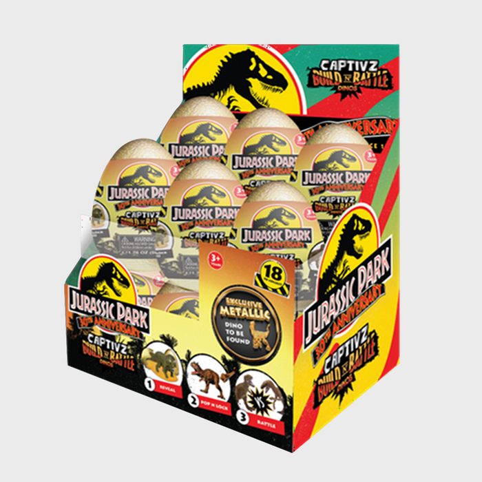 For The Dino Digging Kid Jurassic Park Captivz Build N Battle 30th Anniversary Slime Egg