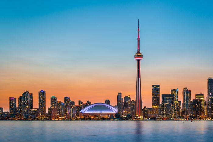 Toronto Skyline at twilight