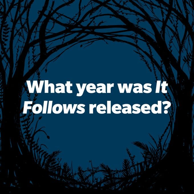 What year was It Follows released?