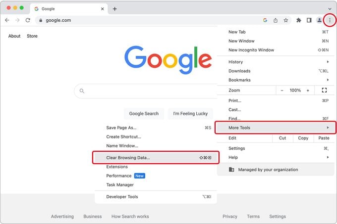 How To Clear Your Cache Chrome Desktop 1
