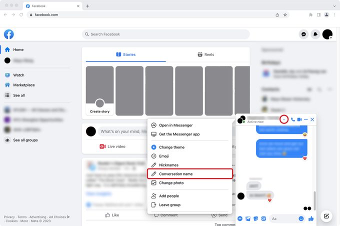 How To Name A Group Chat On Any Device Computer Facebook Messenger 1 V2