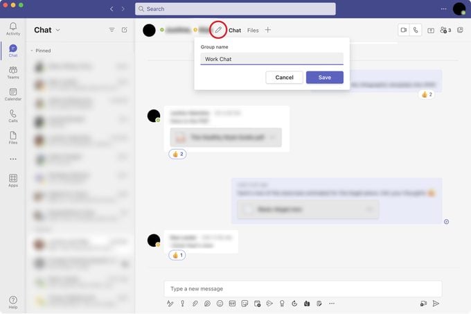 How To Name A Group Chat On Any Device Computer Microsoft Teams