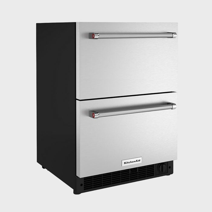Kitchenaid Undercounter Double Drawer Refrigerator And Freezer
