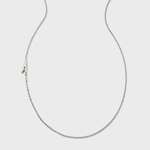 Letter A Initial Necklace In Sterling Silver Ecomm Via Kendrascott.com