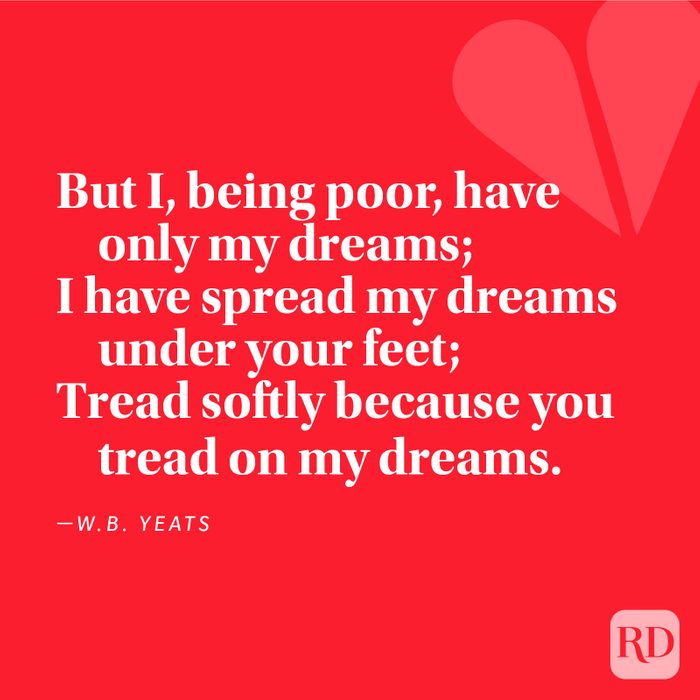 Love Poem W.B. Yeats