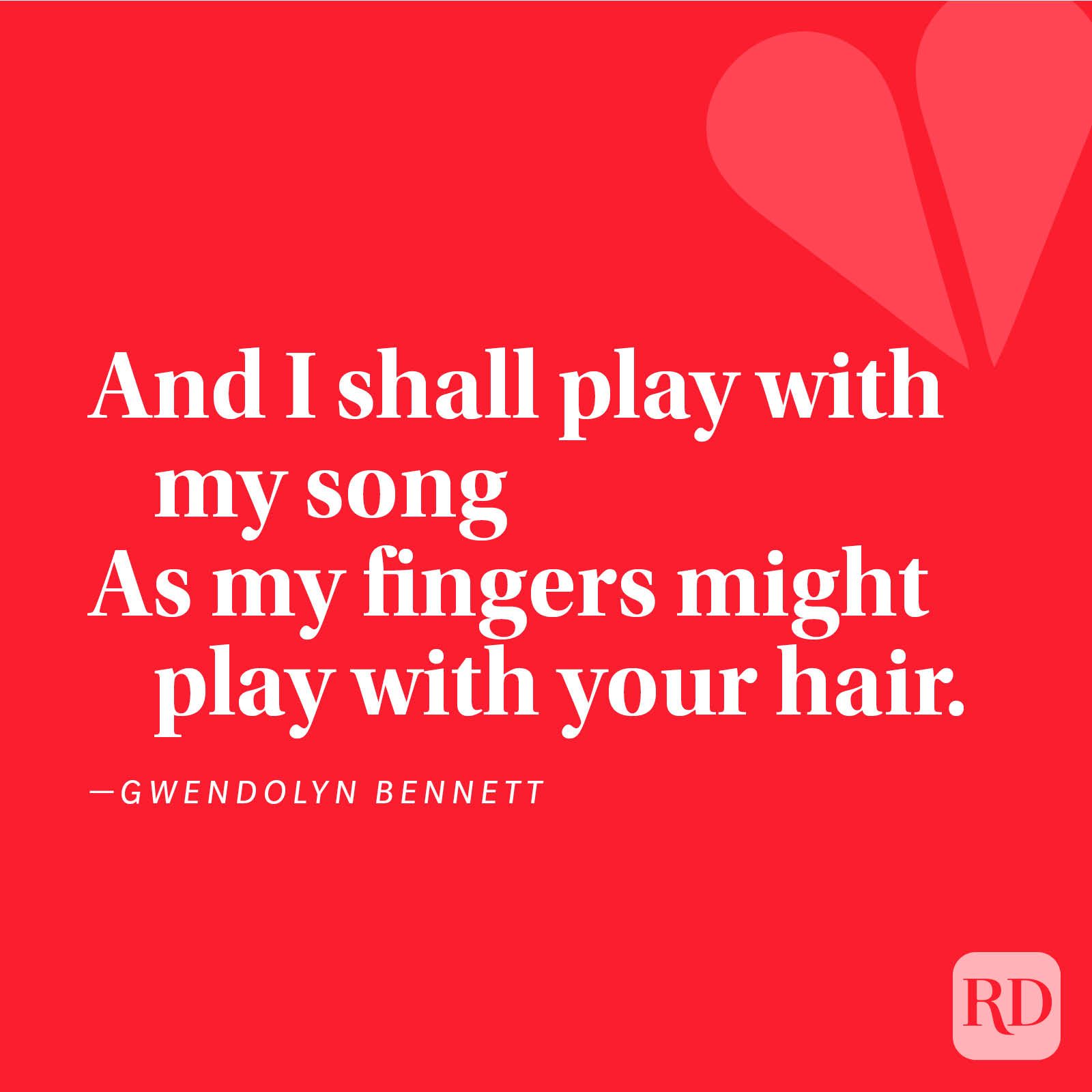 Love Poem Gwendolyn Bennett