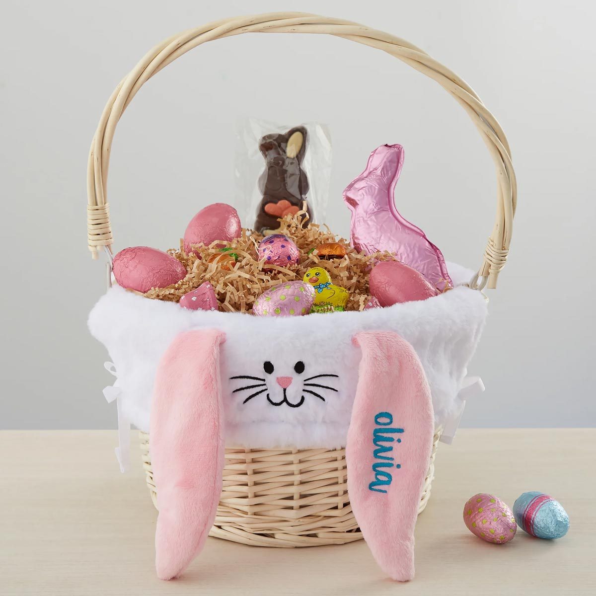 Personalized Bunny Basket