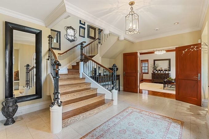 Princess Diaries House Up For Sale Courtesy Open Homes Foyer Entrance