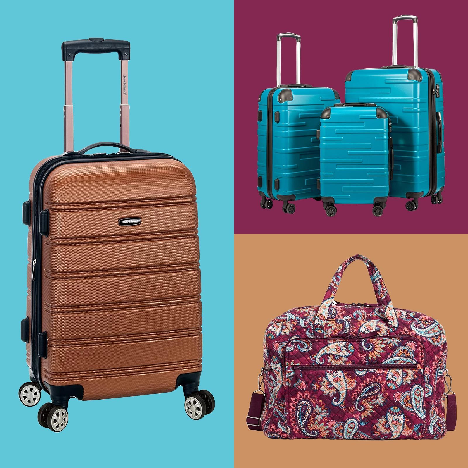 Coolife Luggage Carry On Luggage Underseat Luggage Suitcase Softside