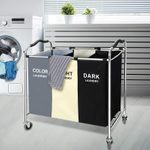 This Clever Laundry Hamper Separates Your Darks, Lights and Colors