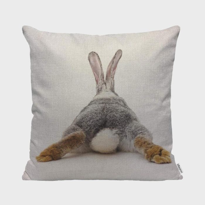 Bunny Tail Pillow