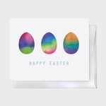Tie Dyed Easter Egg Card Etsy