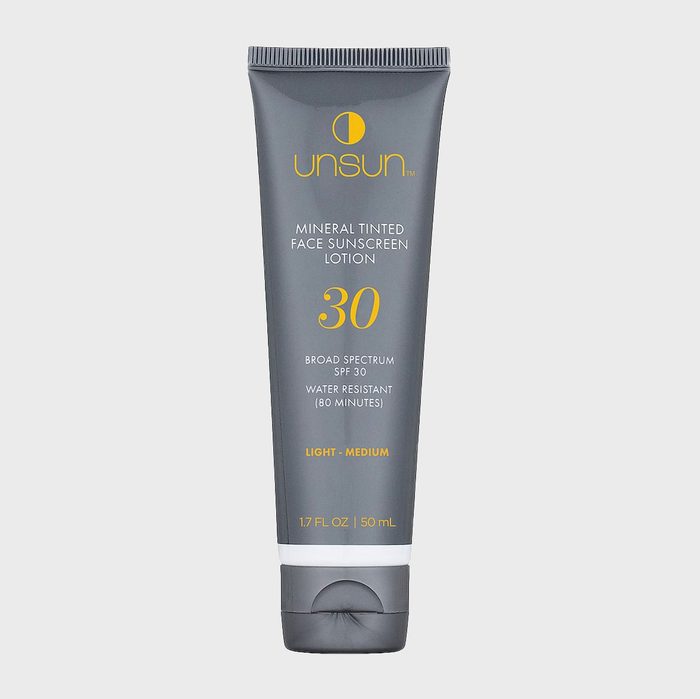 Unsun Cosmetics Mineral Tinted Face Sunscreen Spf 30
