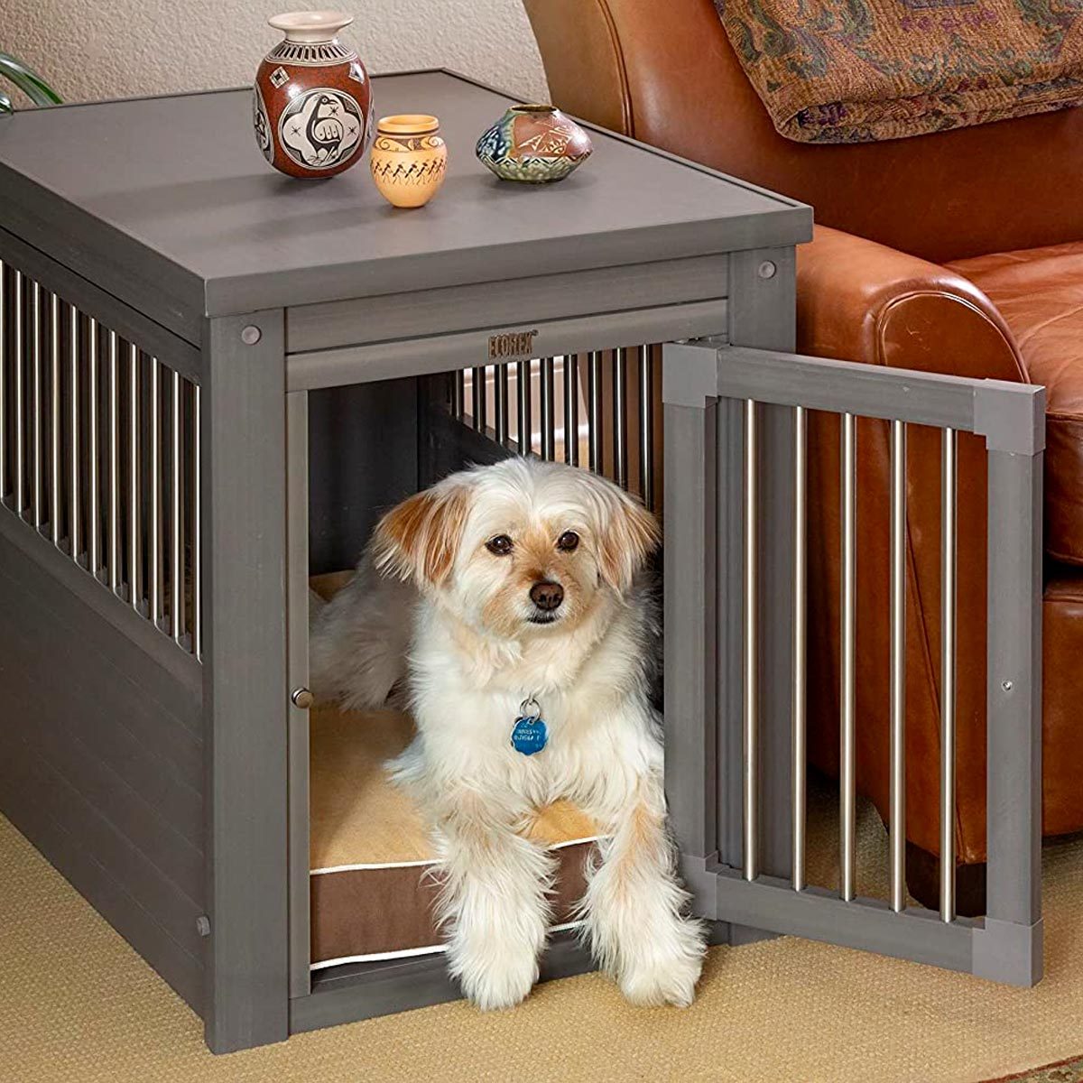 Fable's Amazing New Dog Crate Doubles as a Stylish Side Table