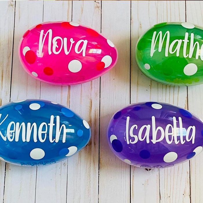 Personalized Easter Jumbo Eggs 