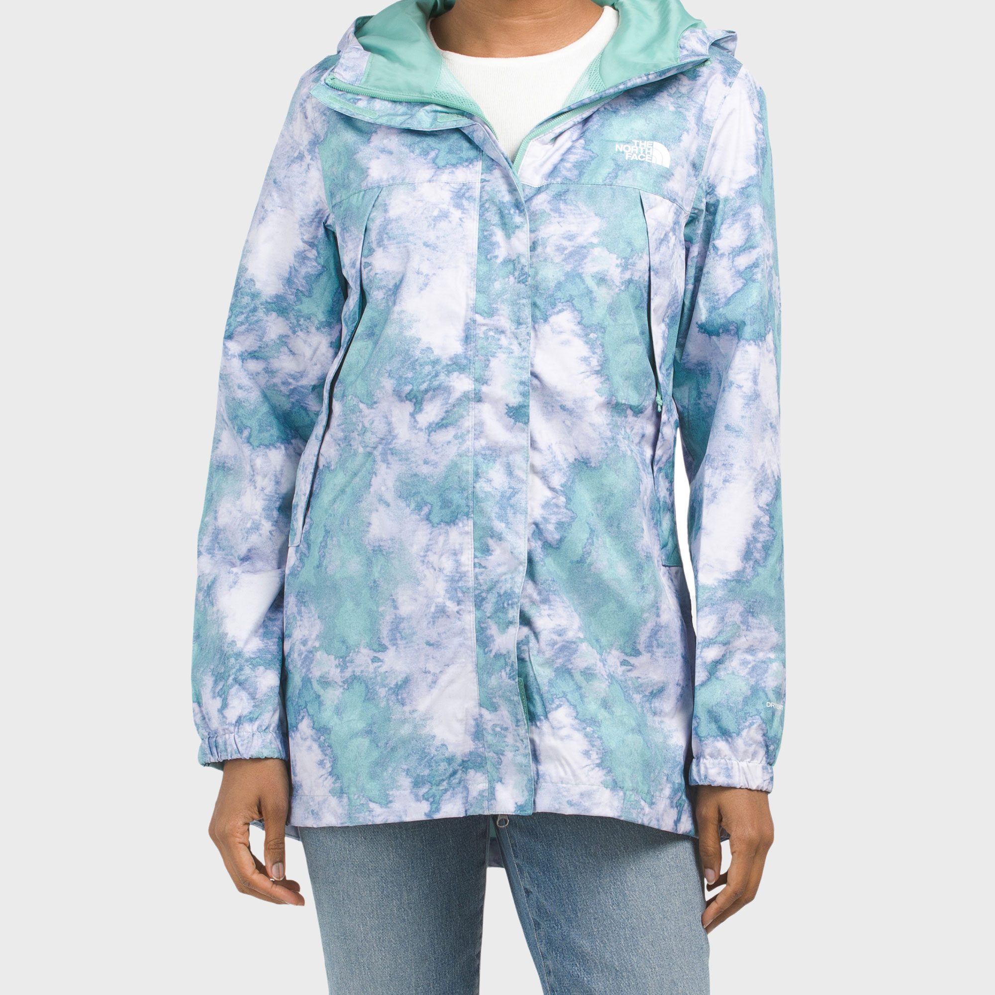 The North Face printed Antora parka