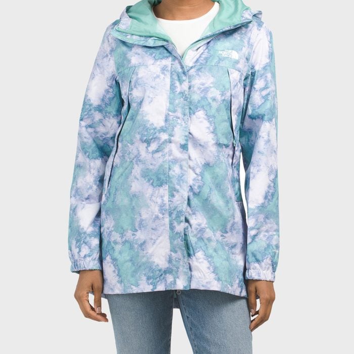 The North Face printed Antora parka