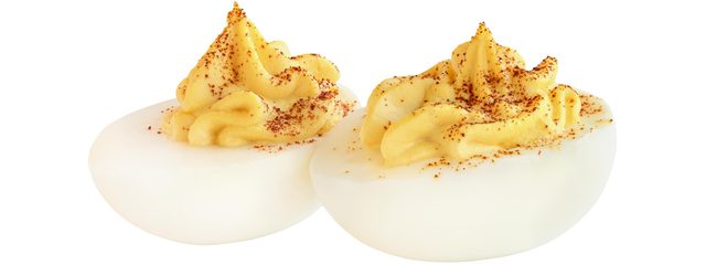 Two Deviled Eggs