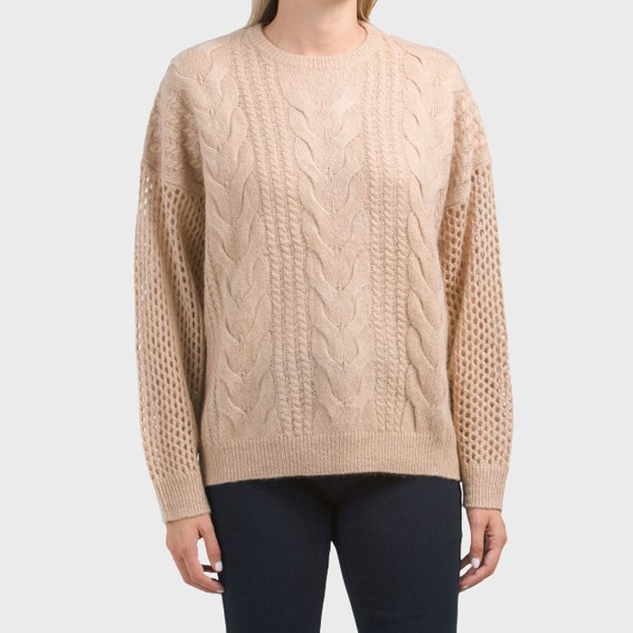 Merino Wool Crewneck Sweater 