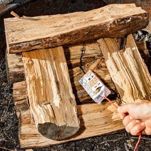 No Matches And Wet Firewood That's No Problem For This Instant Fire Starter