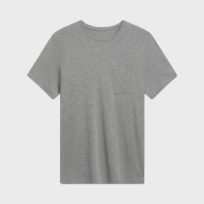  Men's Stretch Knit Bamboo Lounge Tee 