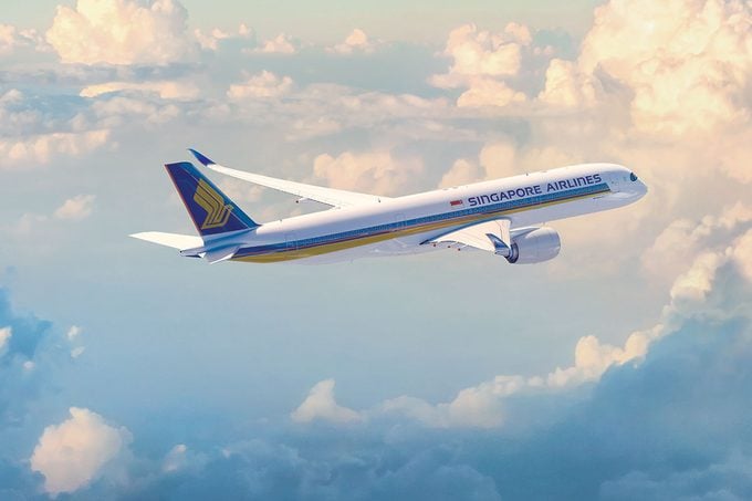 Singapore Airlines A350 Aircraft