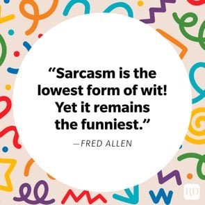 Sarcasm quote: 