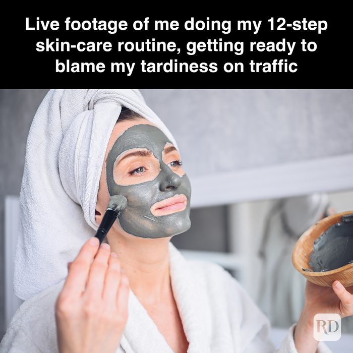 61 Live Footage Of Me Doing My 12 Step Skin Care Routine Getting Ready To Blame My Tardiness On Traffic Gettyimages 1224660563