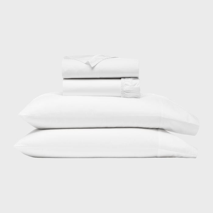 Boll And Branch Cotton Percale Hemmed Sheet Set