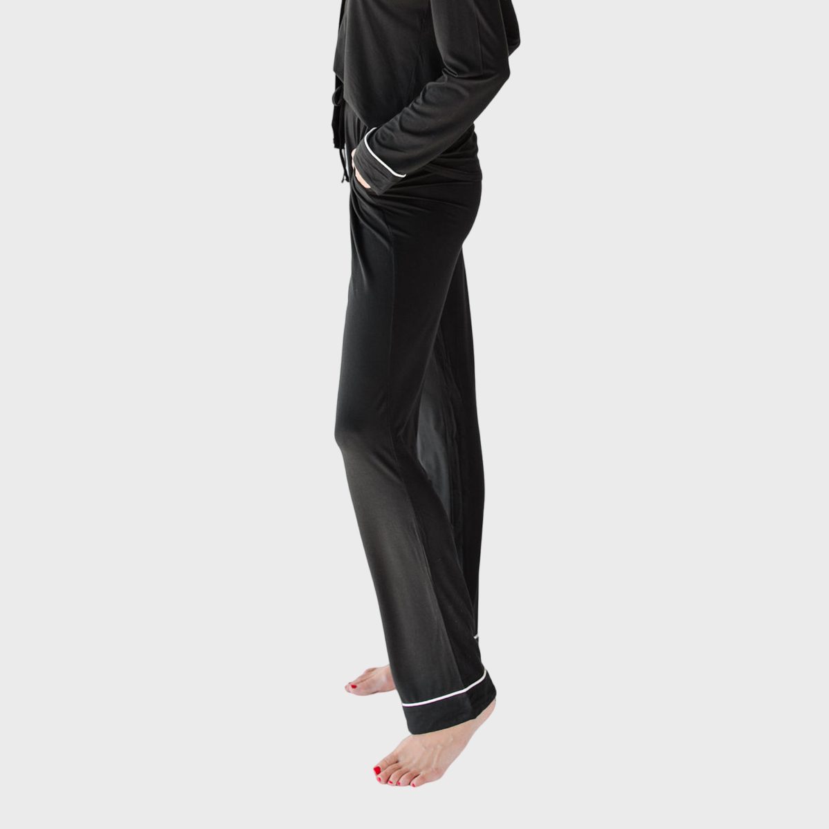 Custom Bamboo Pajama Set in Stretch-Knit