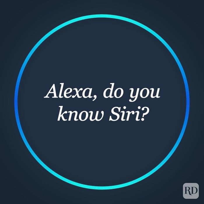 Alexa, do you know Siri?