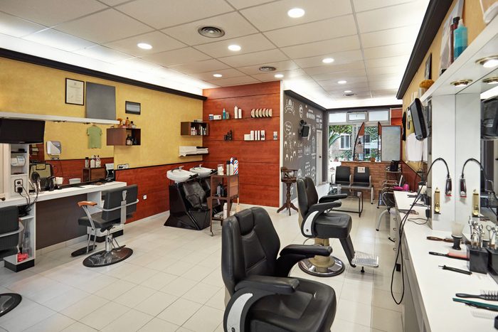 Modern Hair Salon Interior