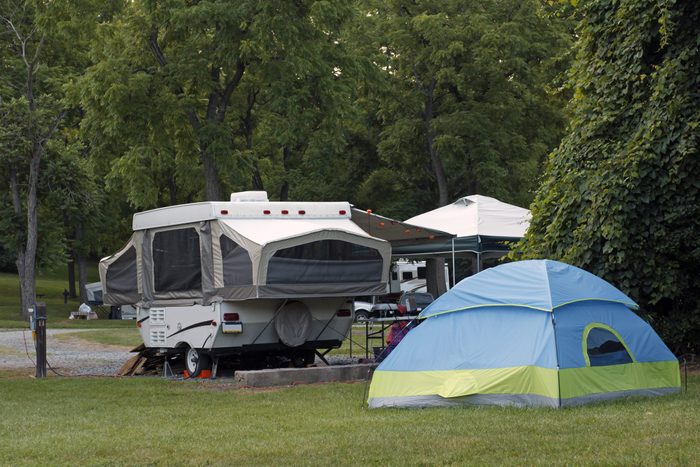 Summertime Camping in Pennsylvania