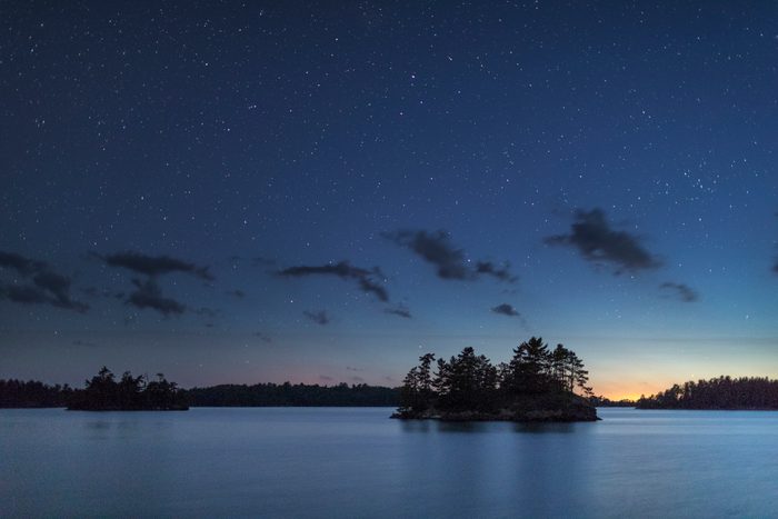 NIGHT IN VOYAGEURS NATIONAL PARK