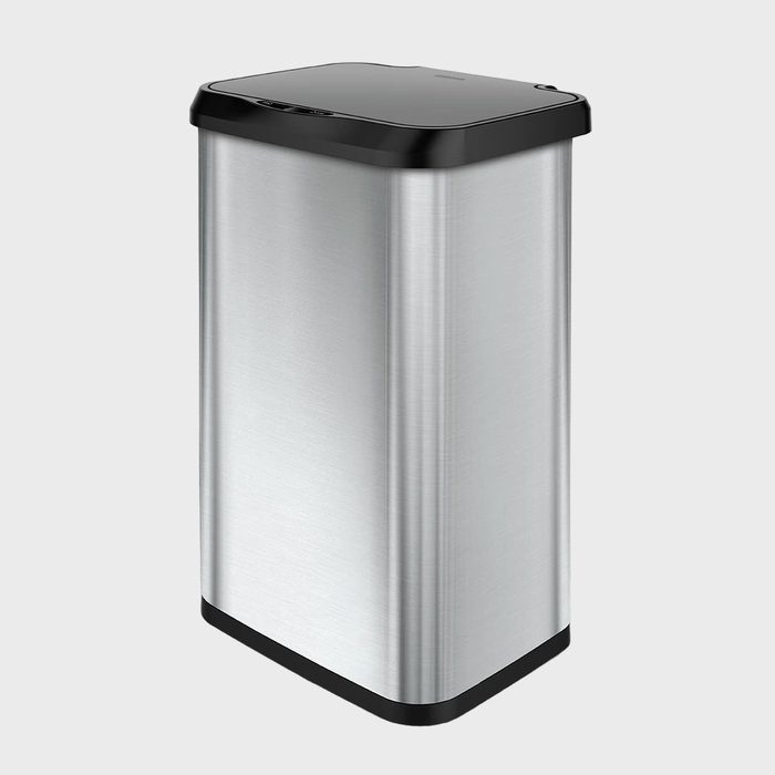 Glad Stainless Steel Trash Can With Clorox Odor Protection