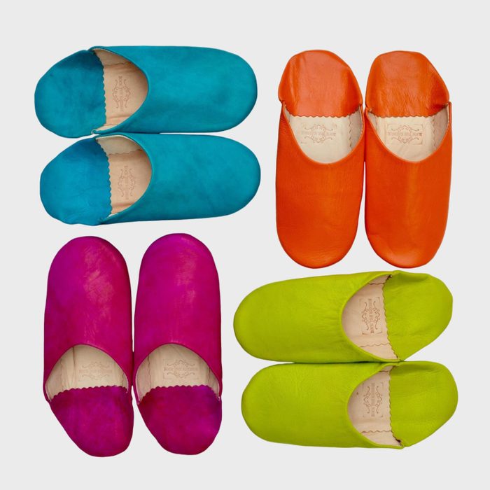 Organic Leather Slippers