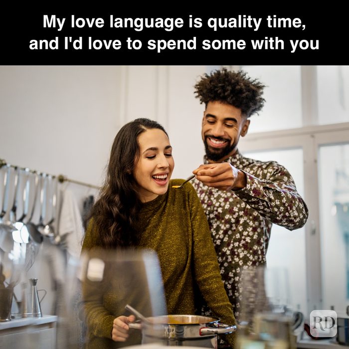 30 My Love Language Is Quality Time And I'd Love To Spend Some With You Gettyimages 1007329100