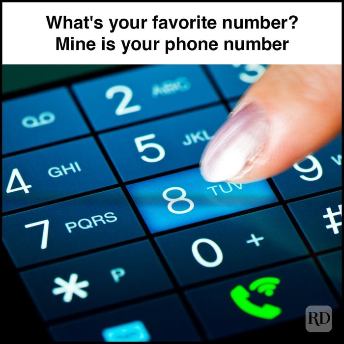 41 What's Your Favorite Number Mine Is Your Phone Number Gettyimages 459269187