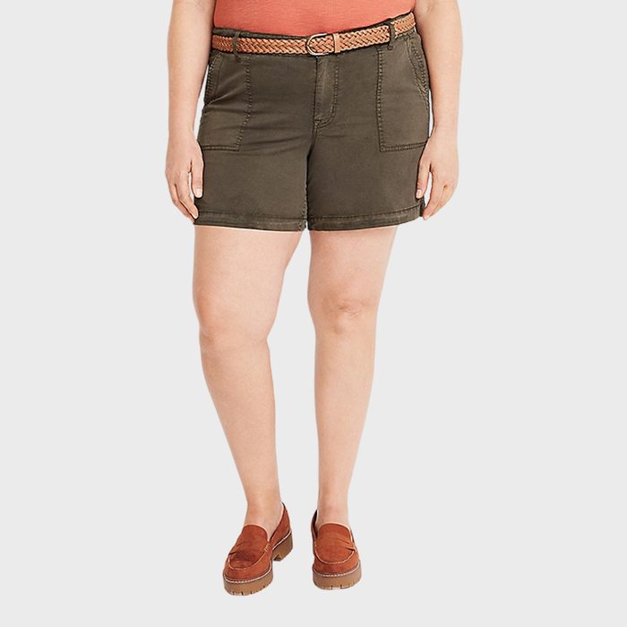 Belted Mid Rise Weekender Short Ecomm Via Maurices.com