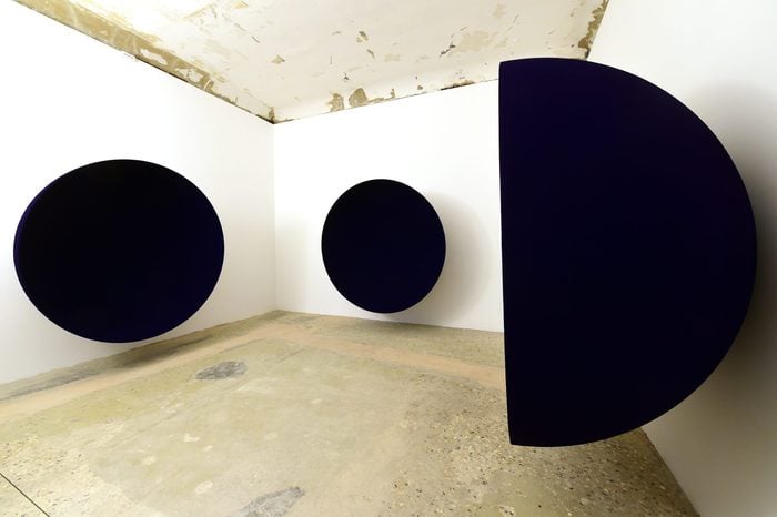 English Artist Anish Kapoor Exhibition Preview