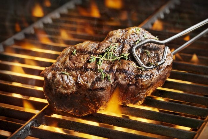 BBQ Sirloin Steaks with Fresh Thyme