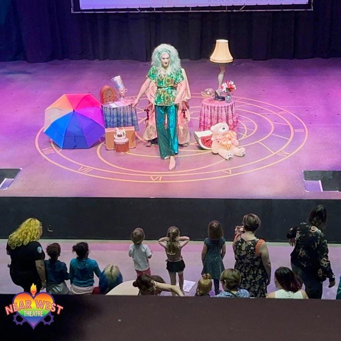 Drag Queen Story hour stage