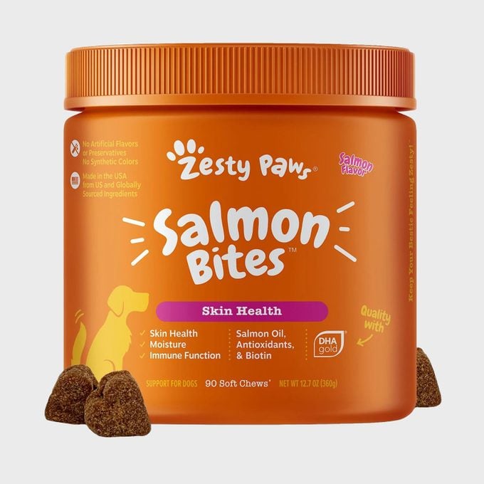 Zesty Paws Salmon Bites For Itchy Skin