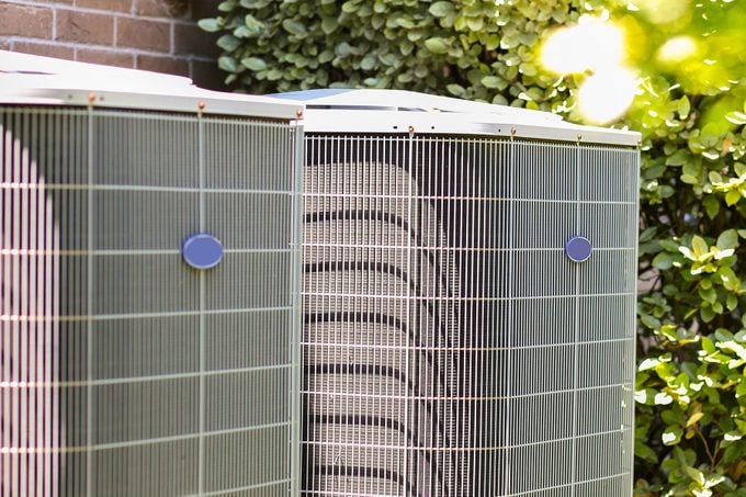 Home Air Conditioner Unit In Summer Season